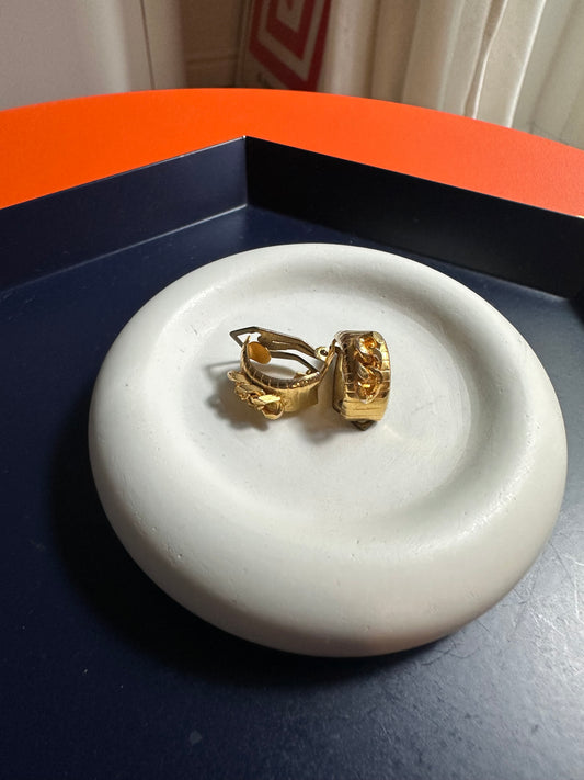 ORECCHINI DORATI CON CLIP