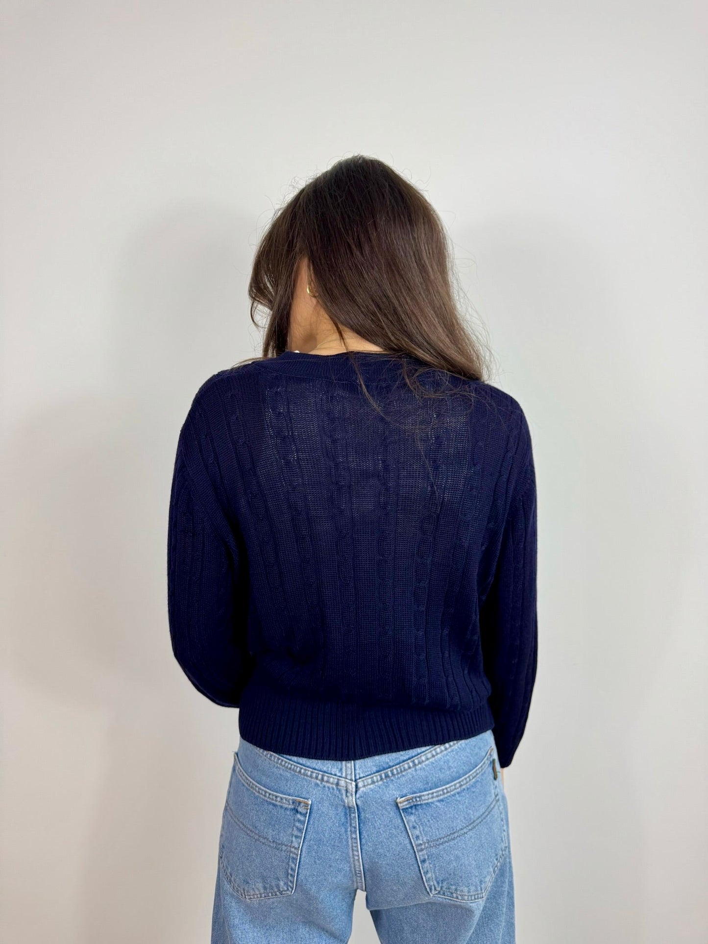 CARDIGAN DI FILO POLLINI