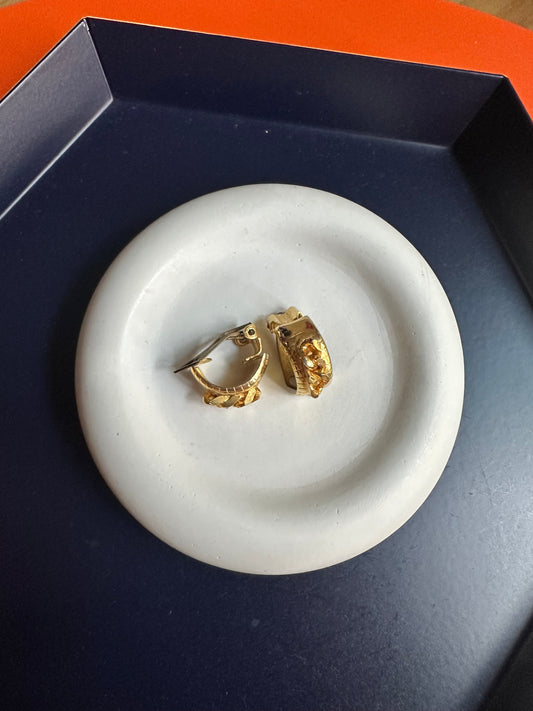 ORECCHINI DORATI CON CLIP