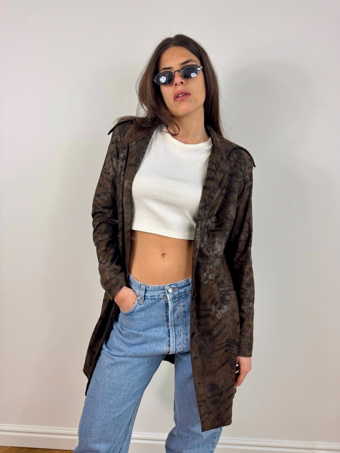 CAPPOTTO VINTAGE ANIMALIER
