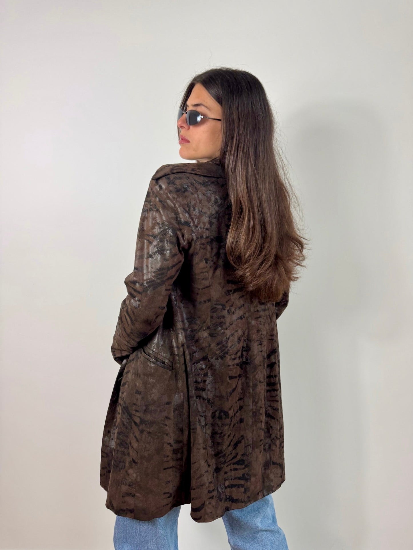 CAPPOTTO VINTAGE ANIMALIER