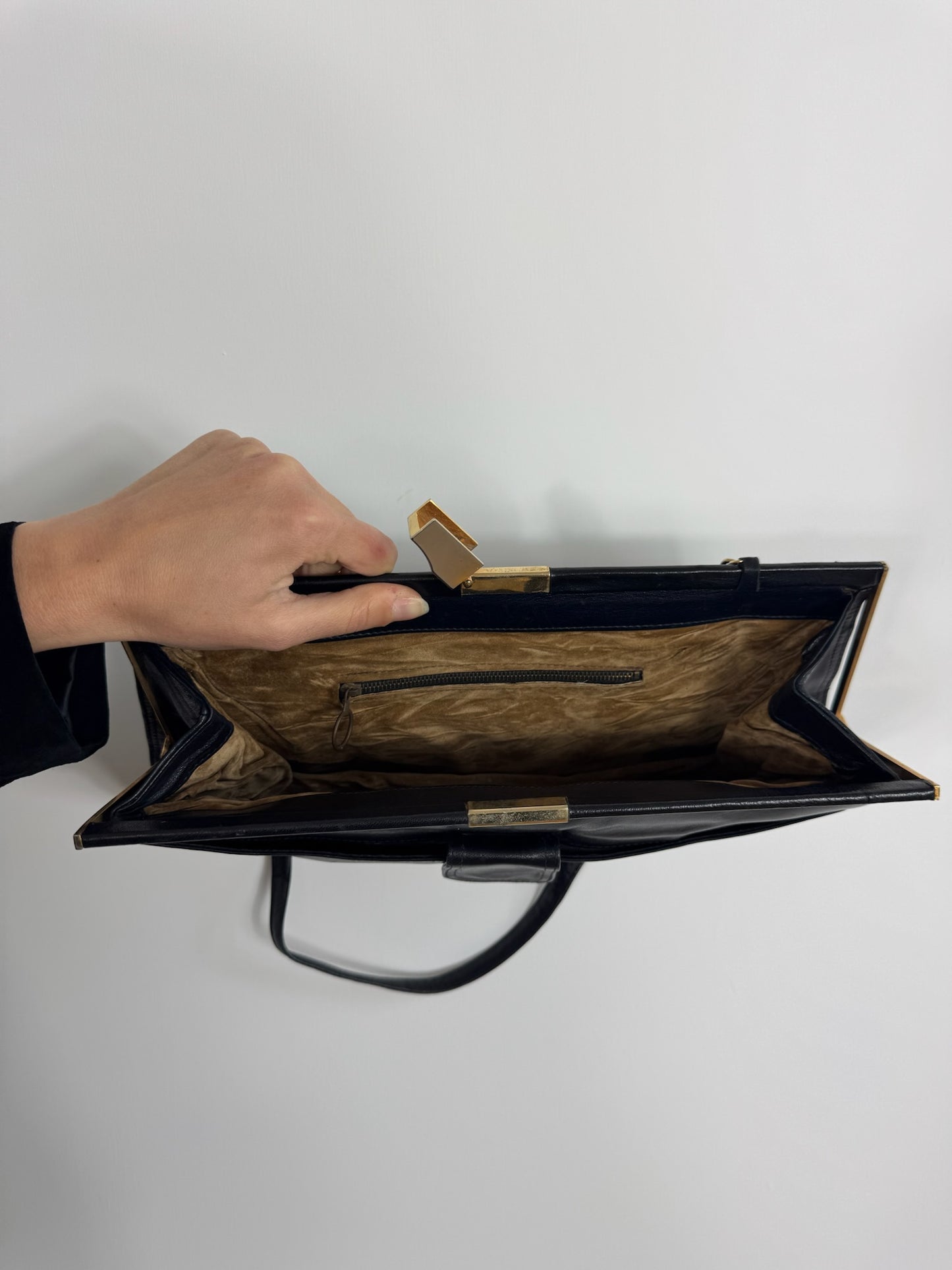 BORSA A SPALLA BLU NAVY