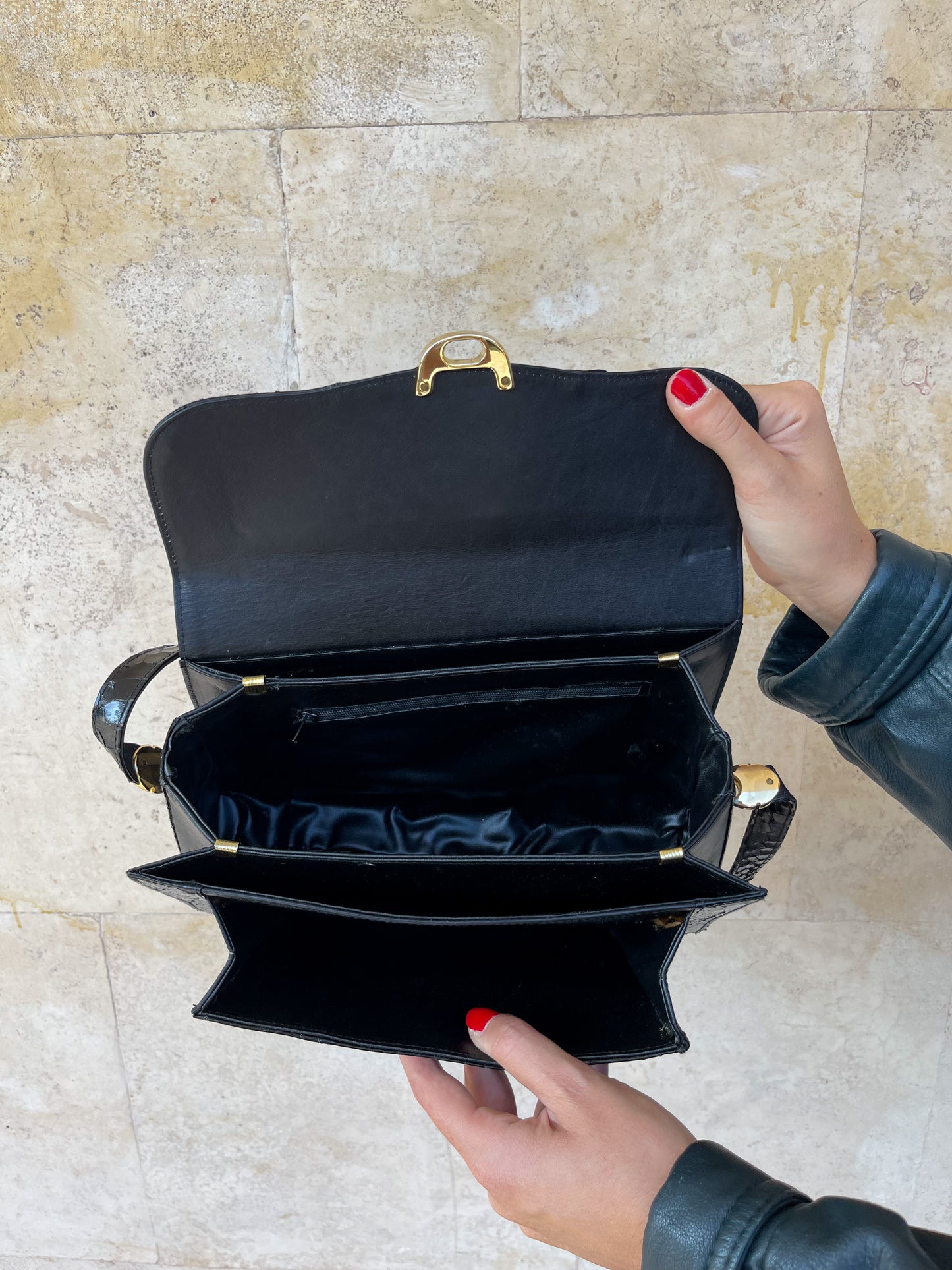 BORSA VINTAGE IN PITONE
