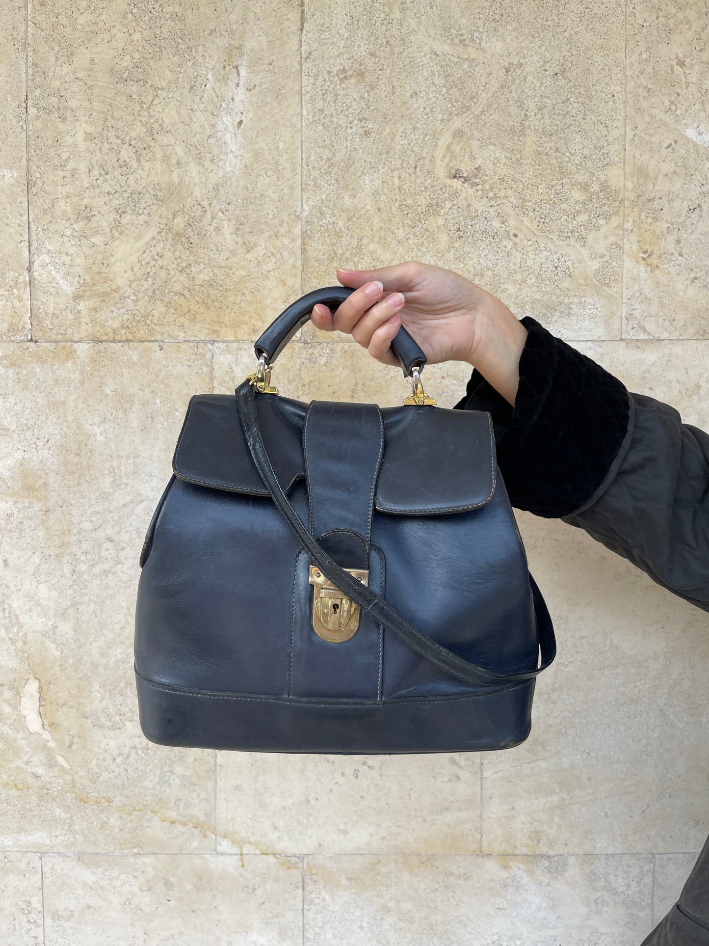 DOCTOR BAG IN VERA PELLE