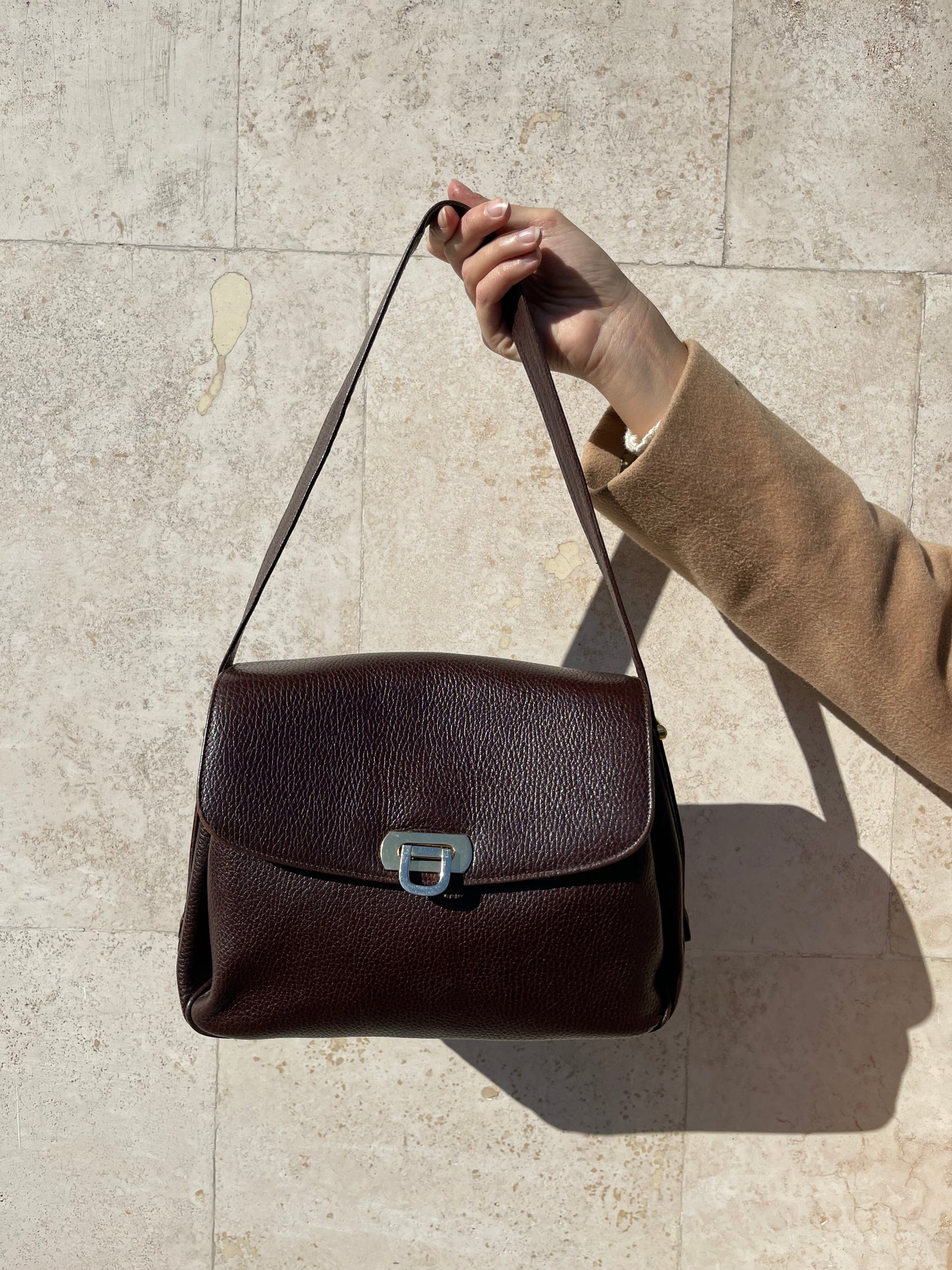 BORSA VINTAGE MARRONE