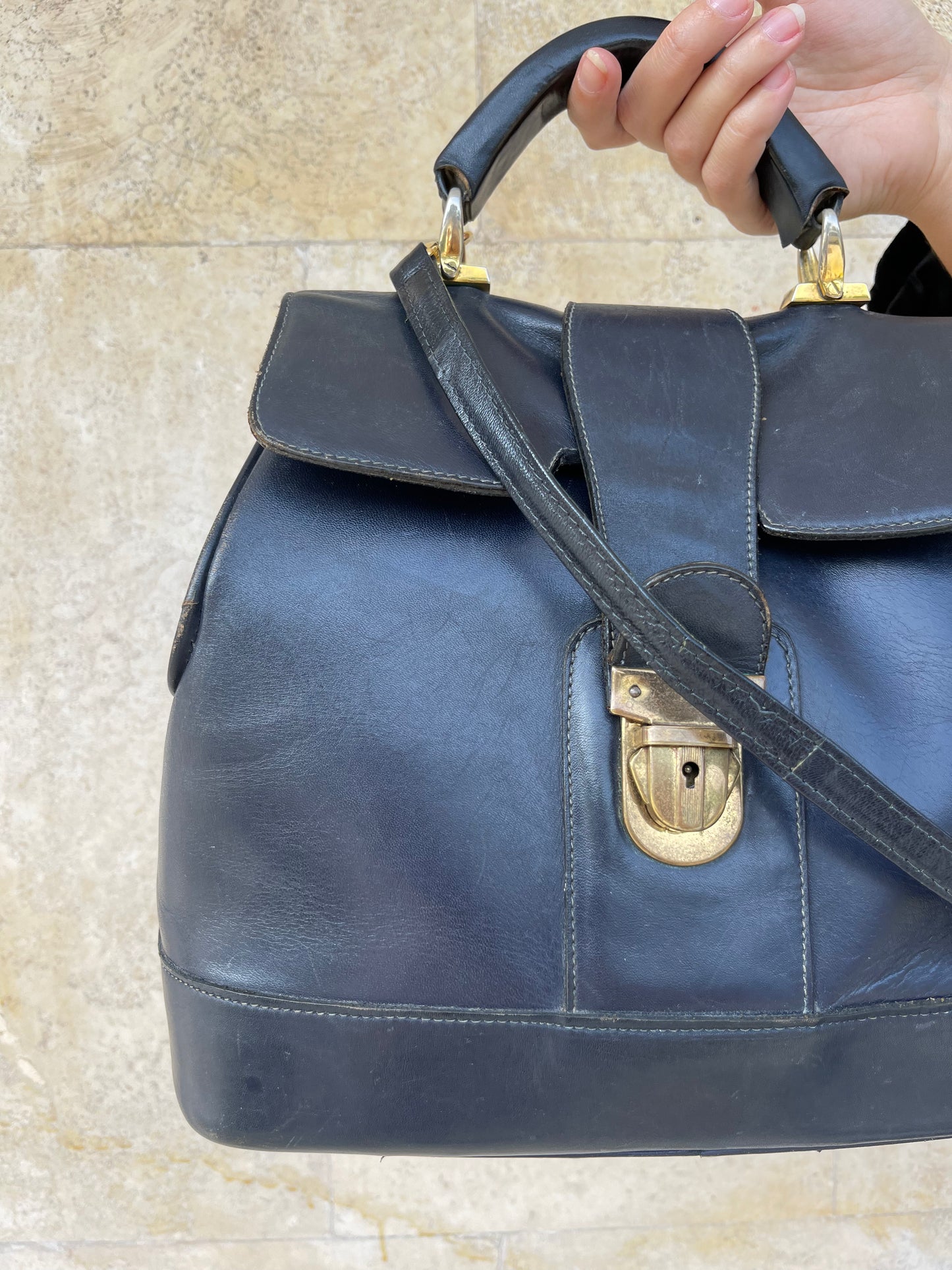 DOCTOR BAG IN VERA PELLE