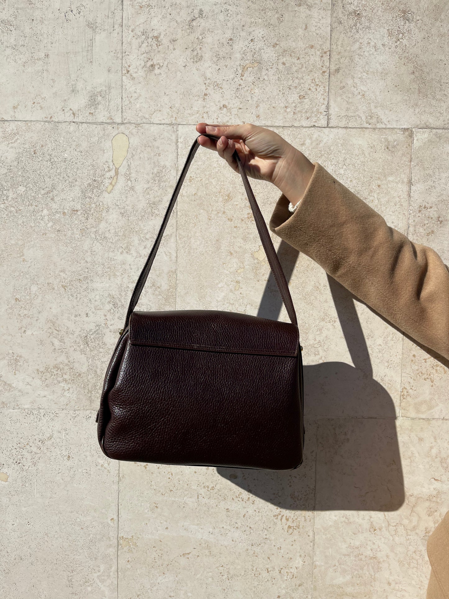 BORSA VINTAGE MARRONE