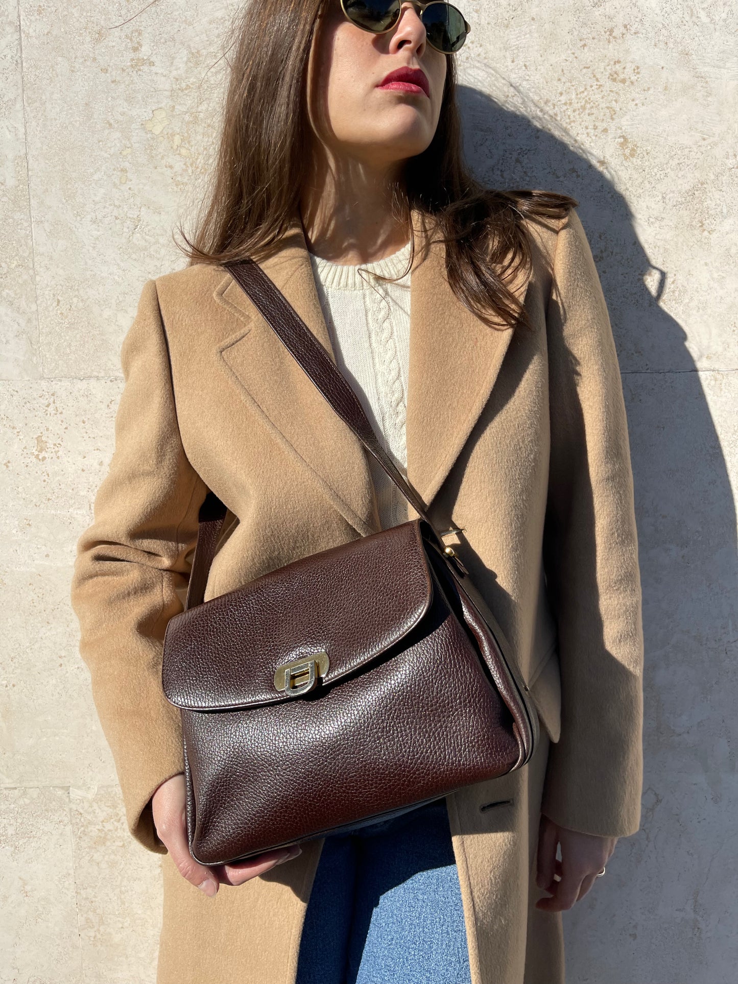 BORSA VINTAGE MARRONE