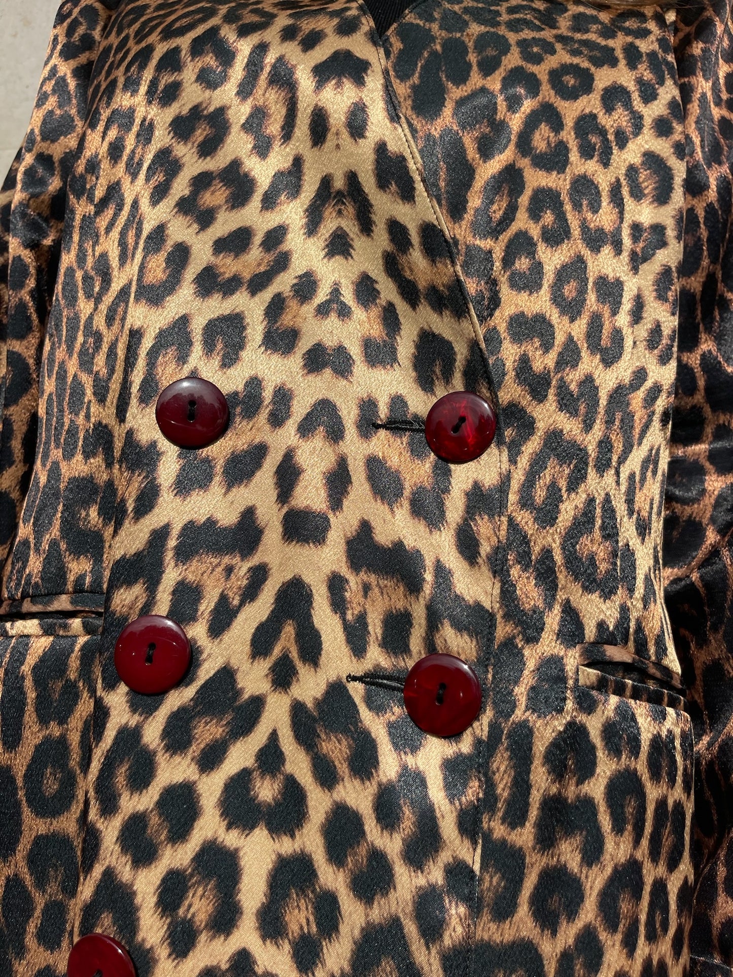 ANIMALIER DOUBLE BREAST BLAZER