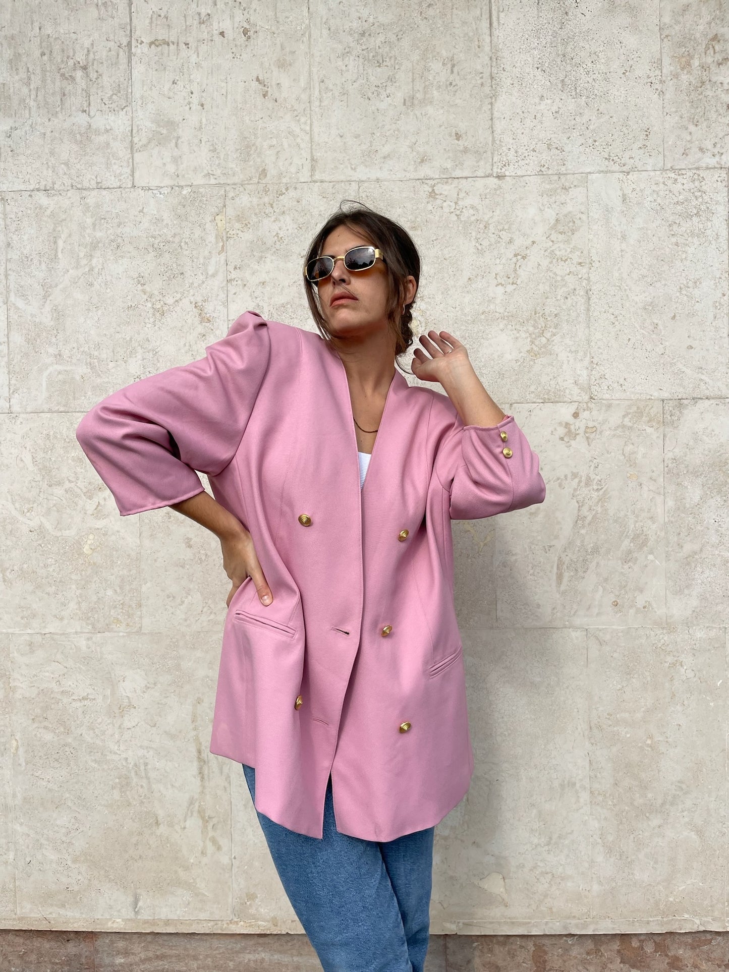 ROMANTIC PINK BLAZER