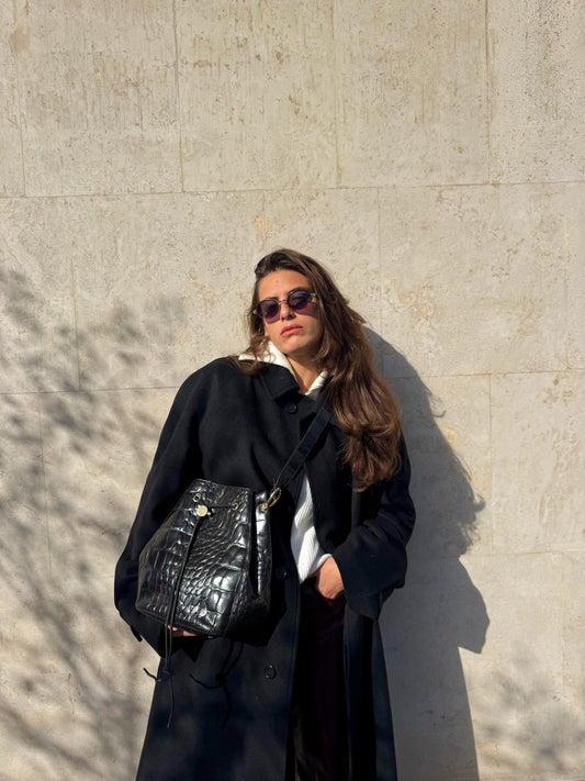 BORSA SECCHIELLO CROC EFFECT