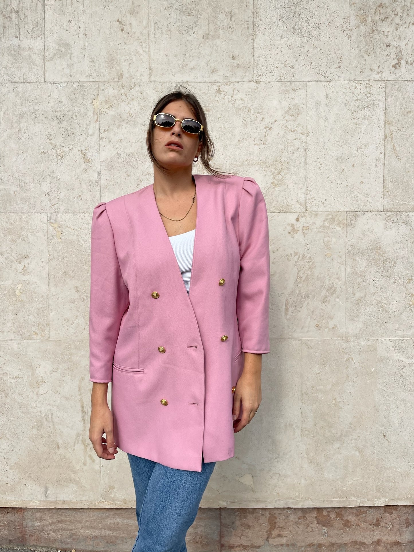 ROMANTIC PINK BLAZER