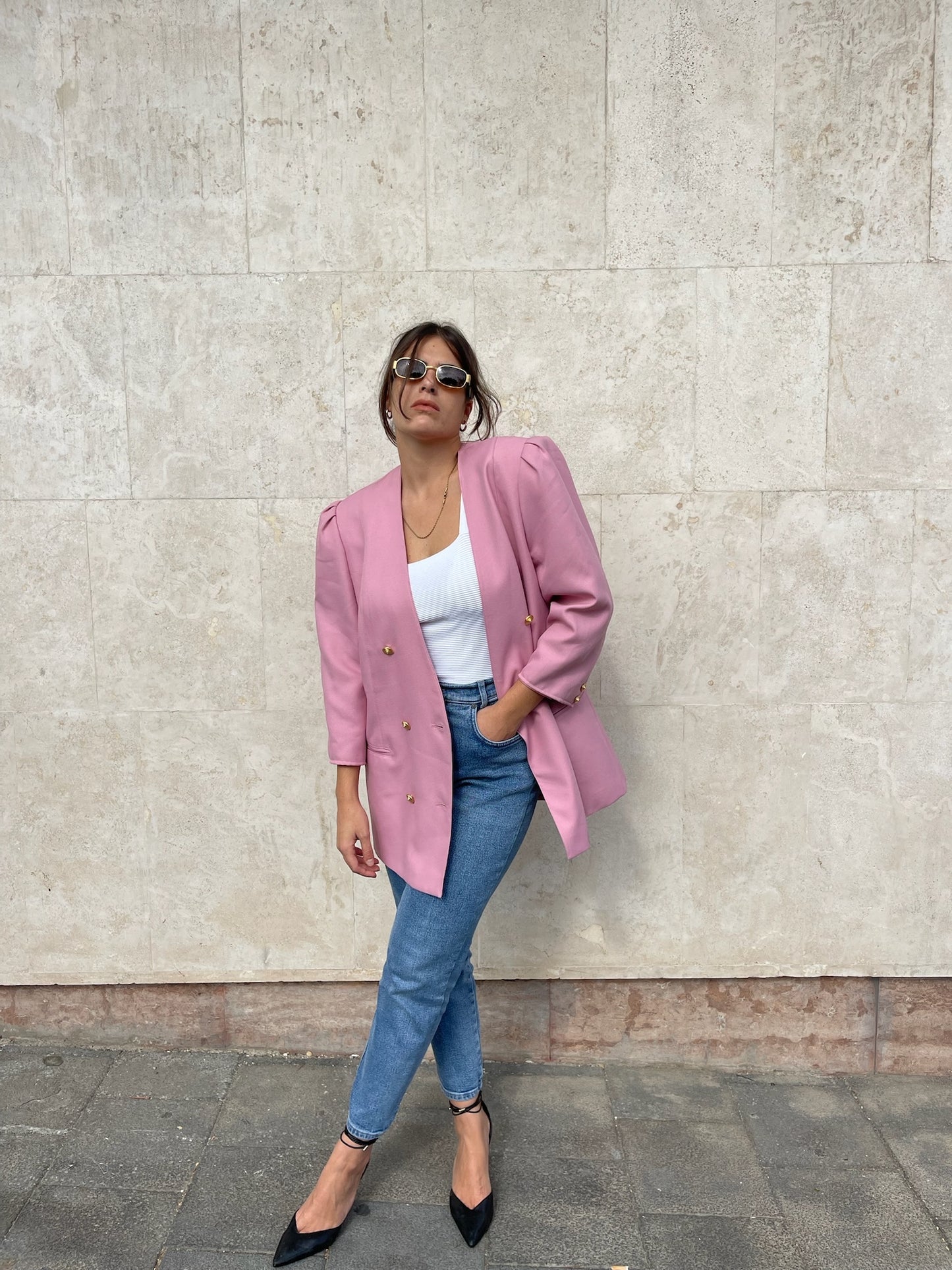 ROMANTIC PINK BLAZER