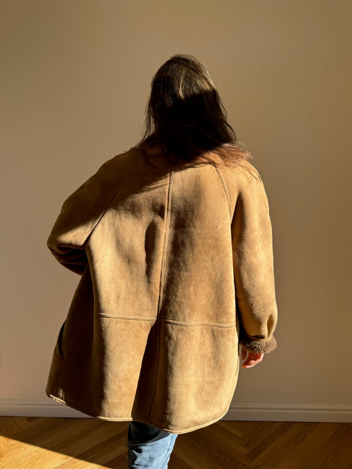 BROWN ORIGINAL SHEARLING