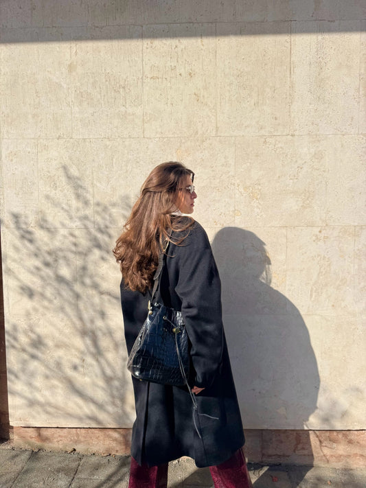 BORSA SECCHIELLO CROC EFFECT