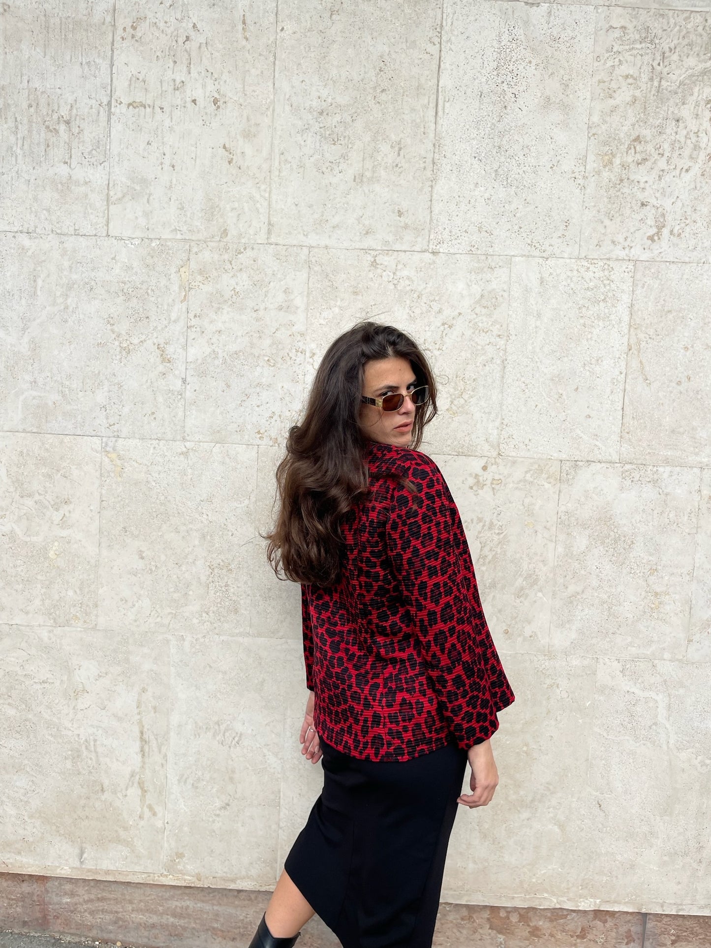 RED ANIMALIER JACKET