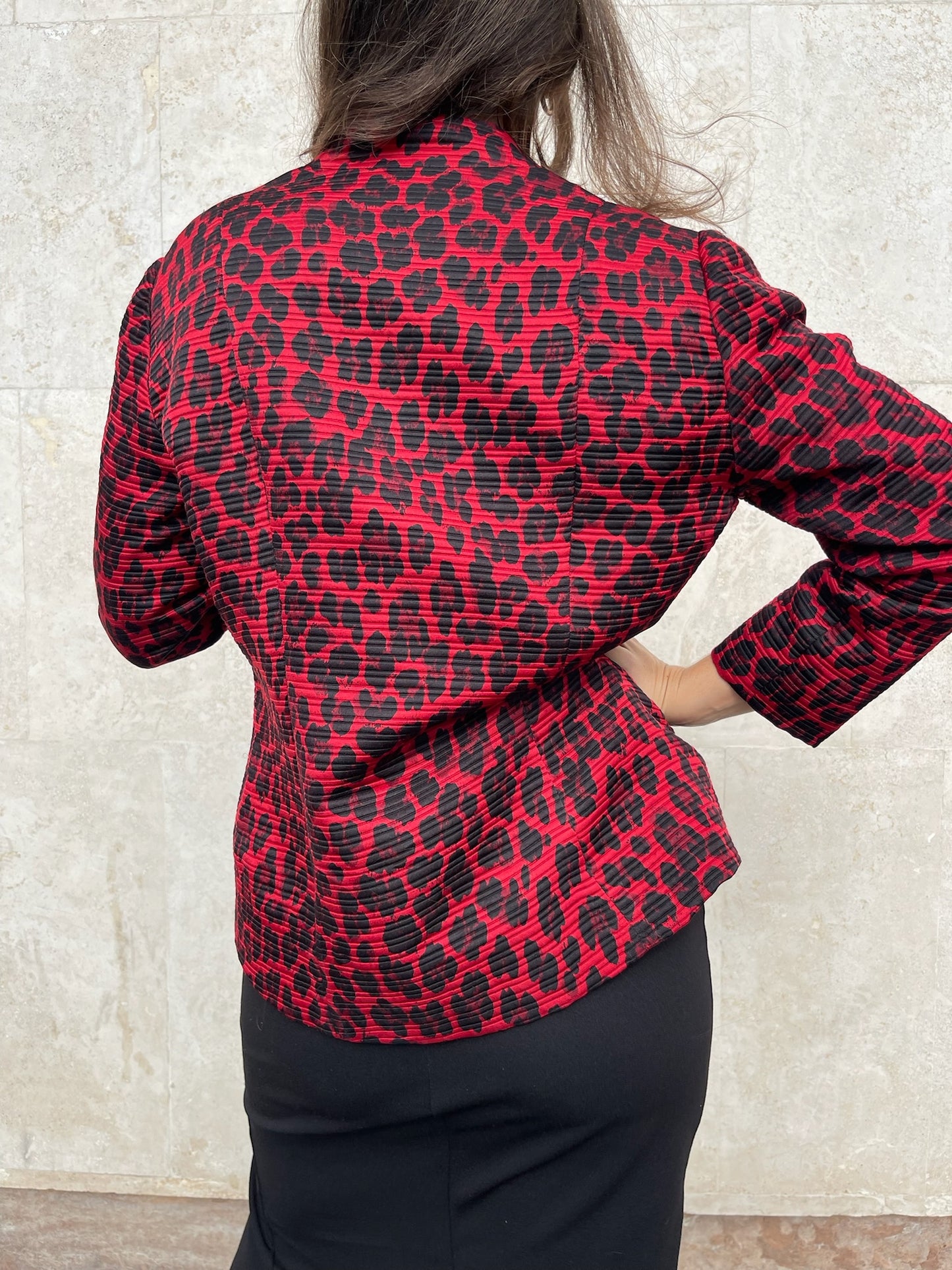 RED ANIMALIER JACKET