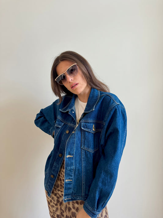 GIACCA IN DENIM BLU ANNI 90