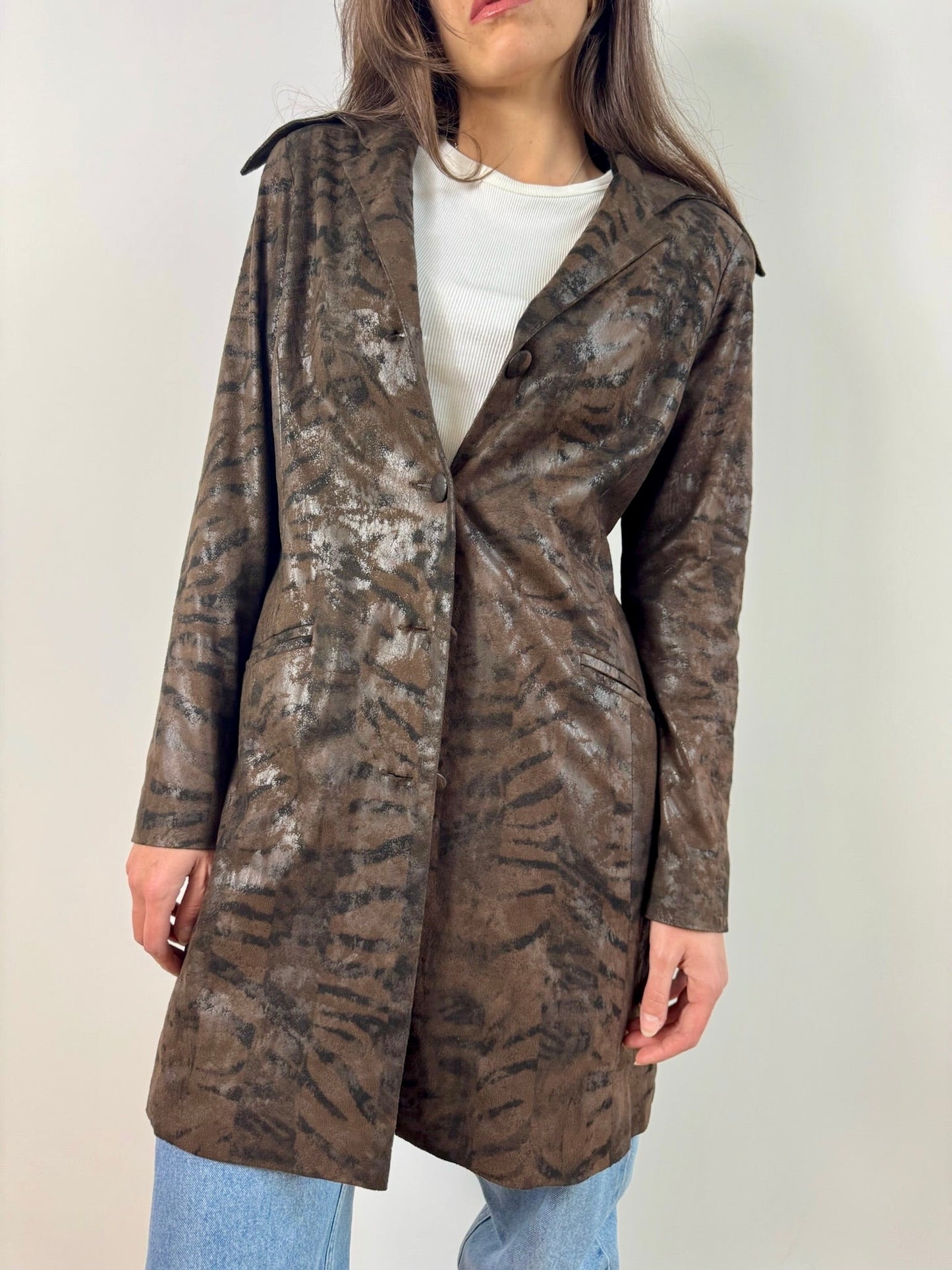 CAPPOTTO VINTAGE ANIMALIER