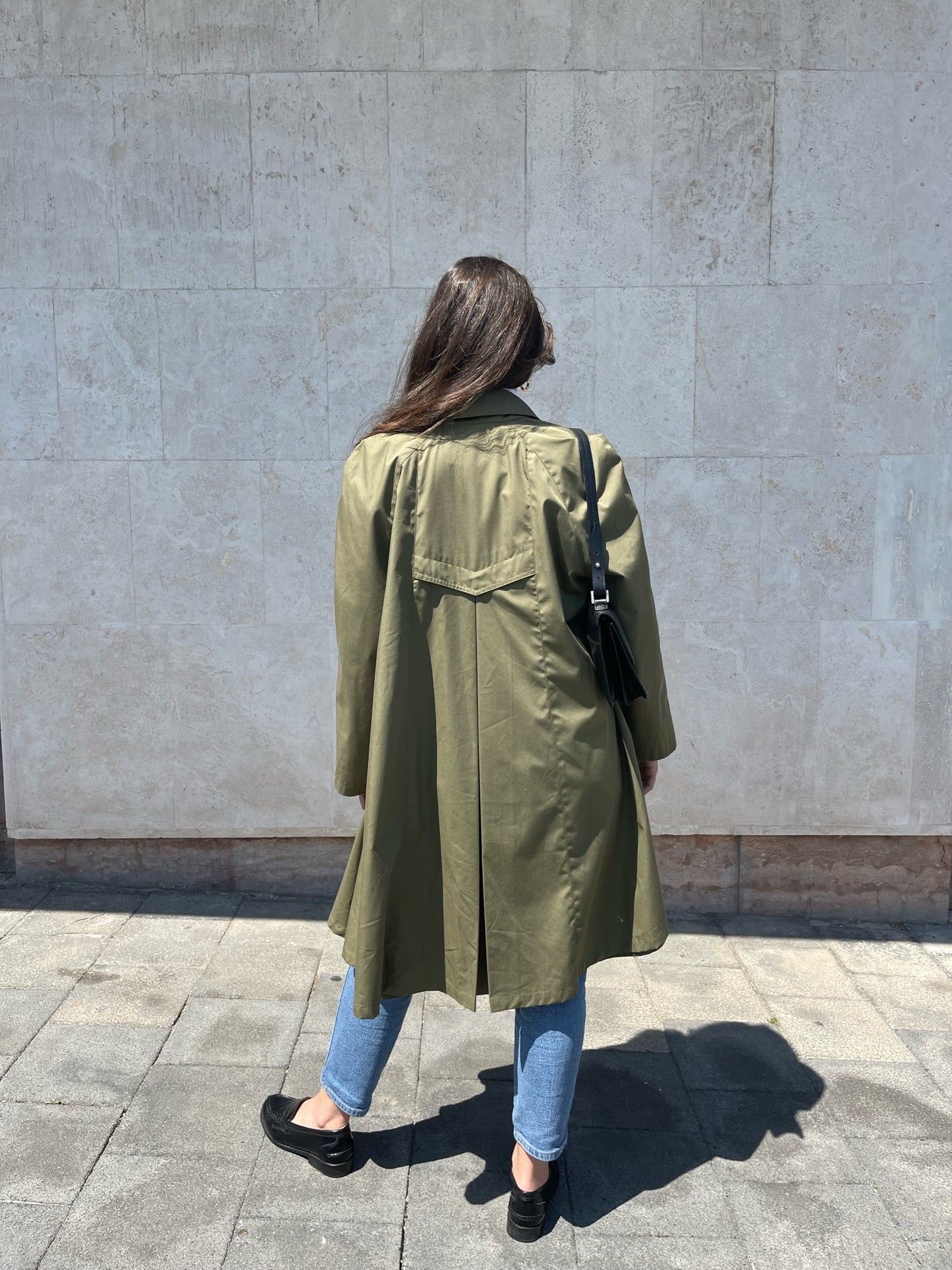 TRENCH VERDE MILITARE
