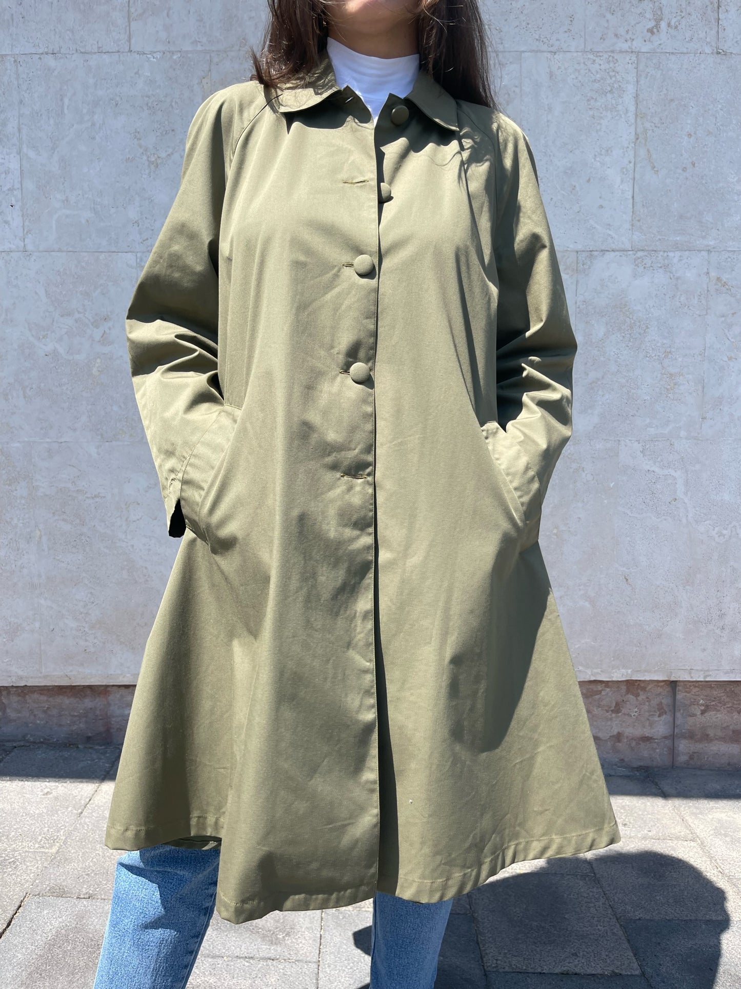 TRENCH VERDE MILITARE
