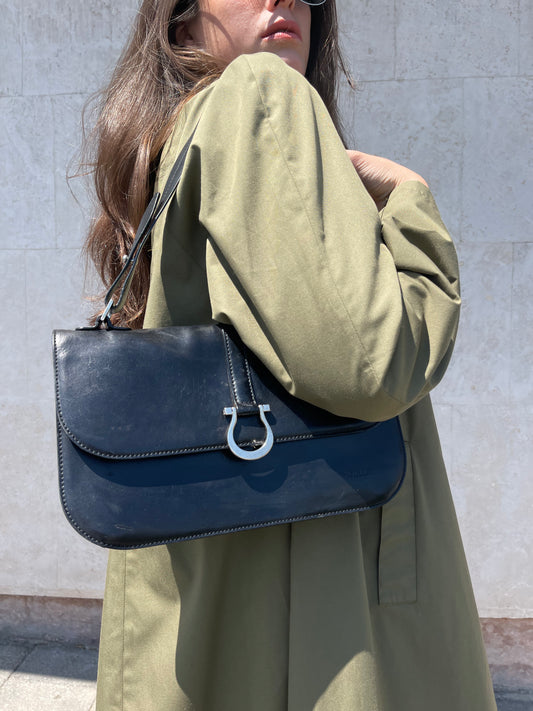 Borsa in pelle Pollini