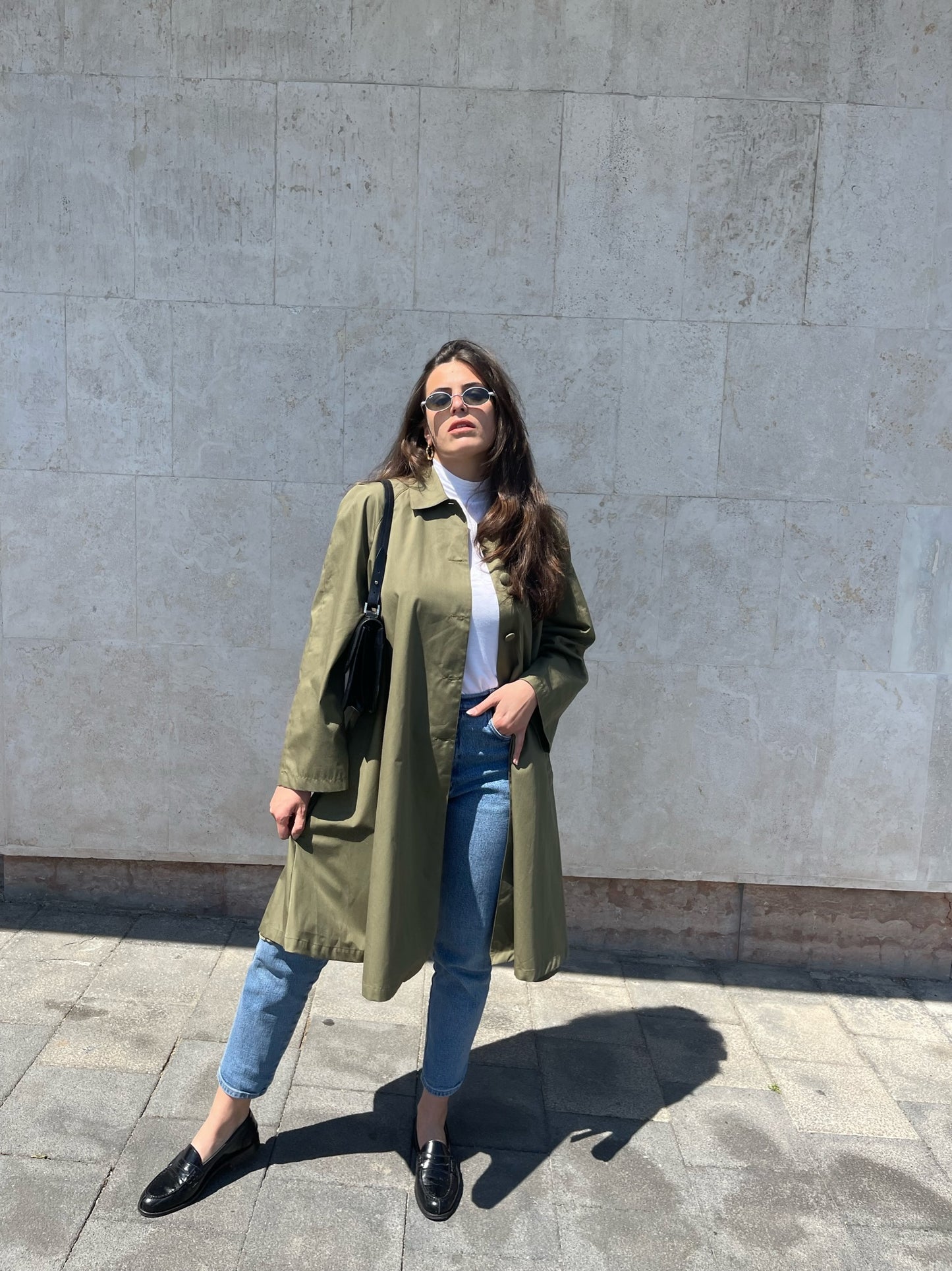 TRENCH VERDE MILITARE