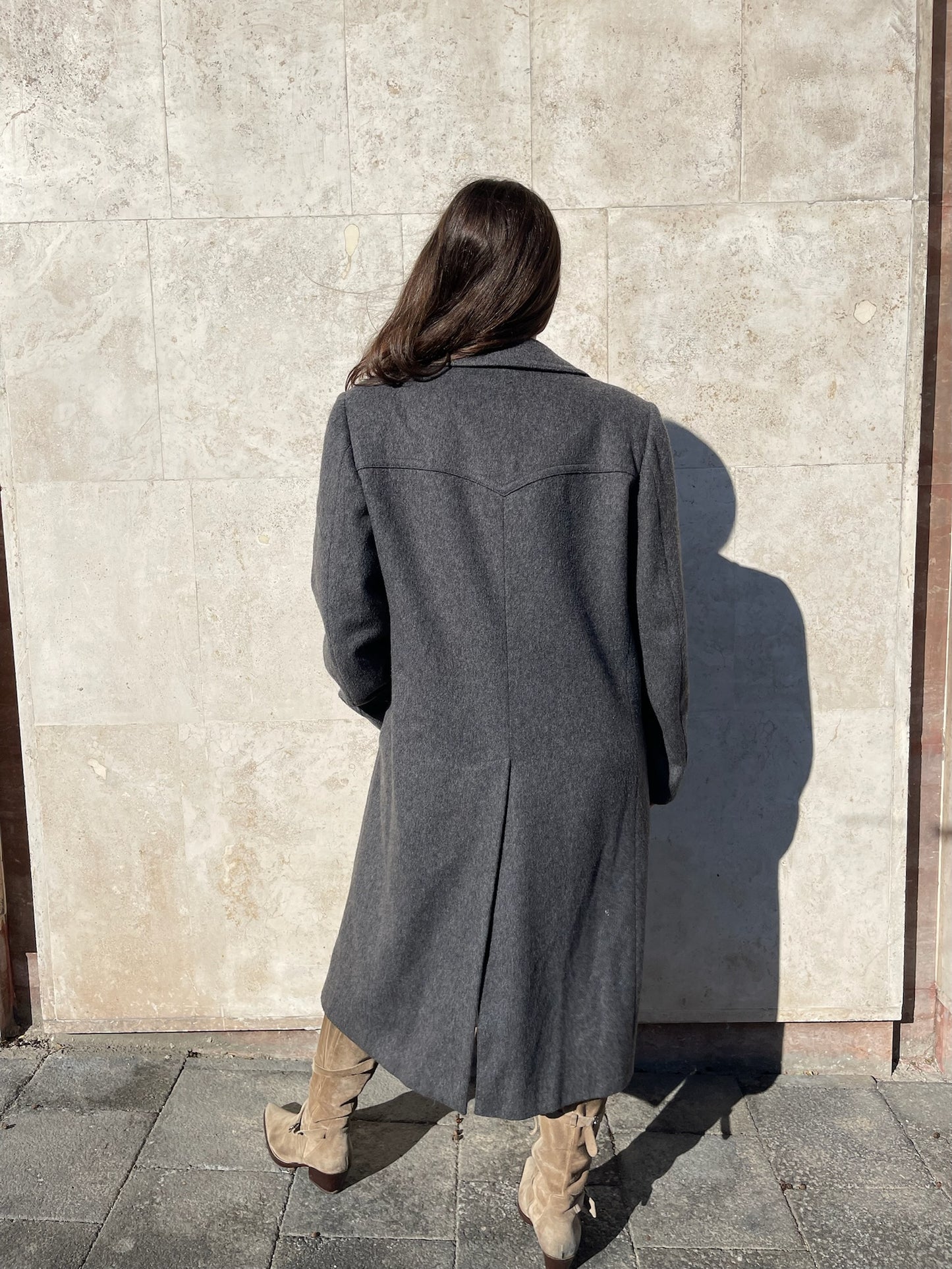 CAPPOTTO GRIGIO DOPPIOPETTO