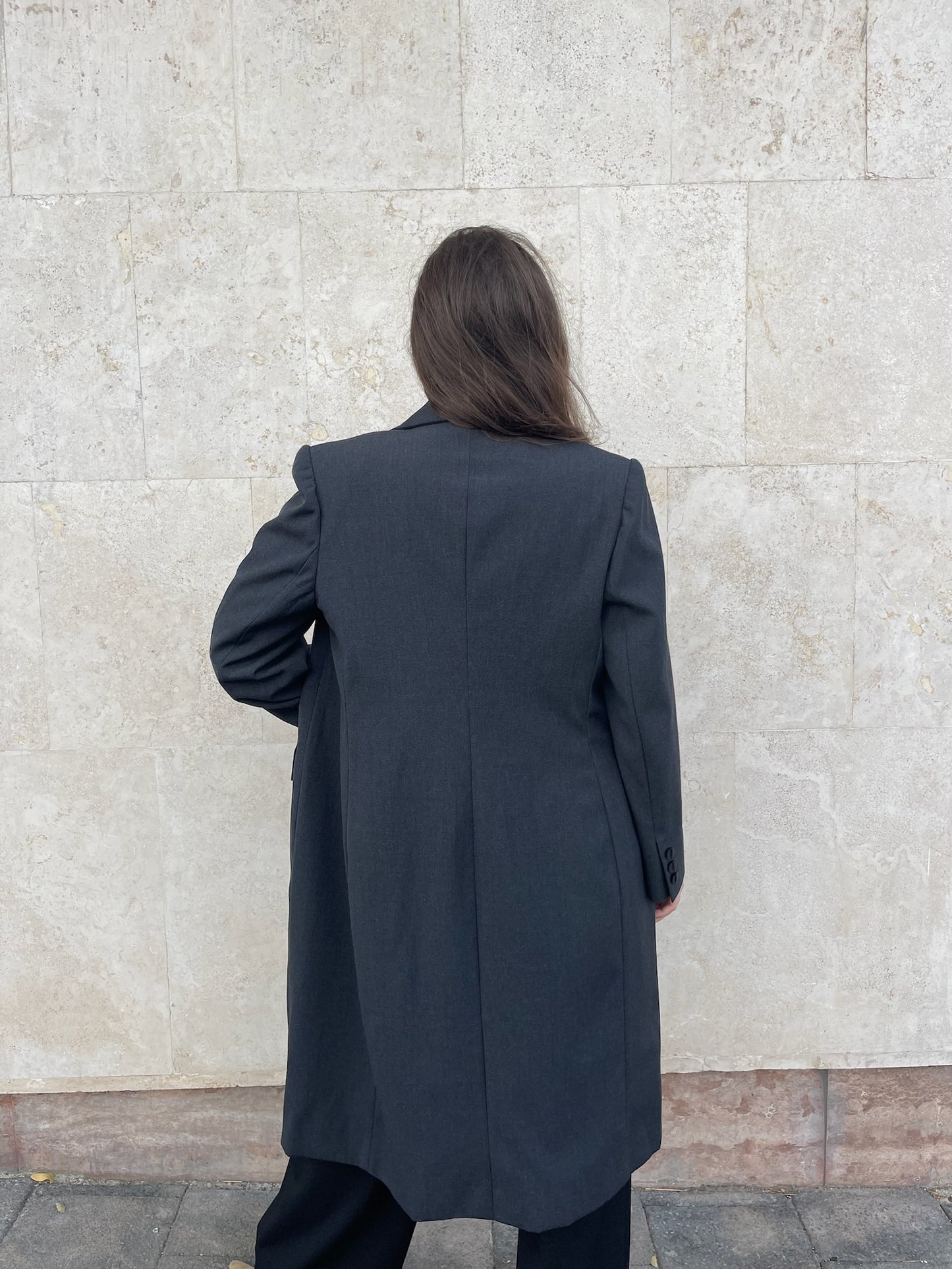 CAPPOTTO GRIGIO MELANGE