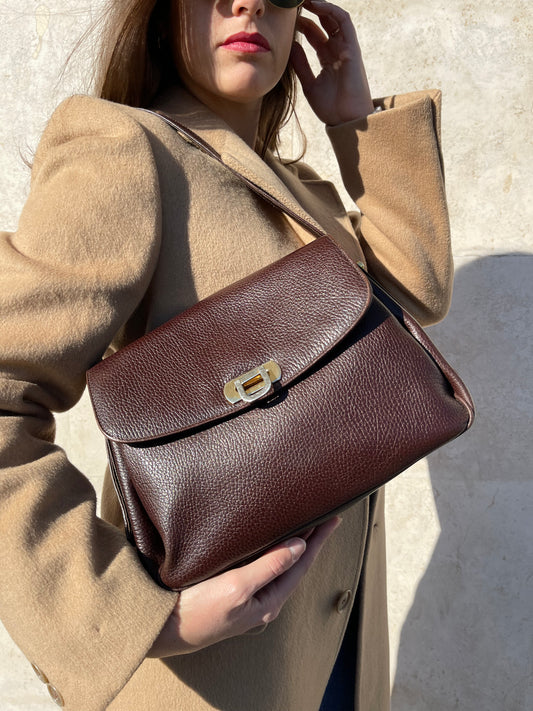 BORSA VINTAGE MARRONE