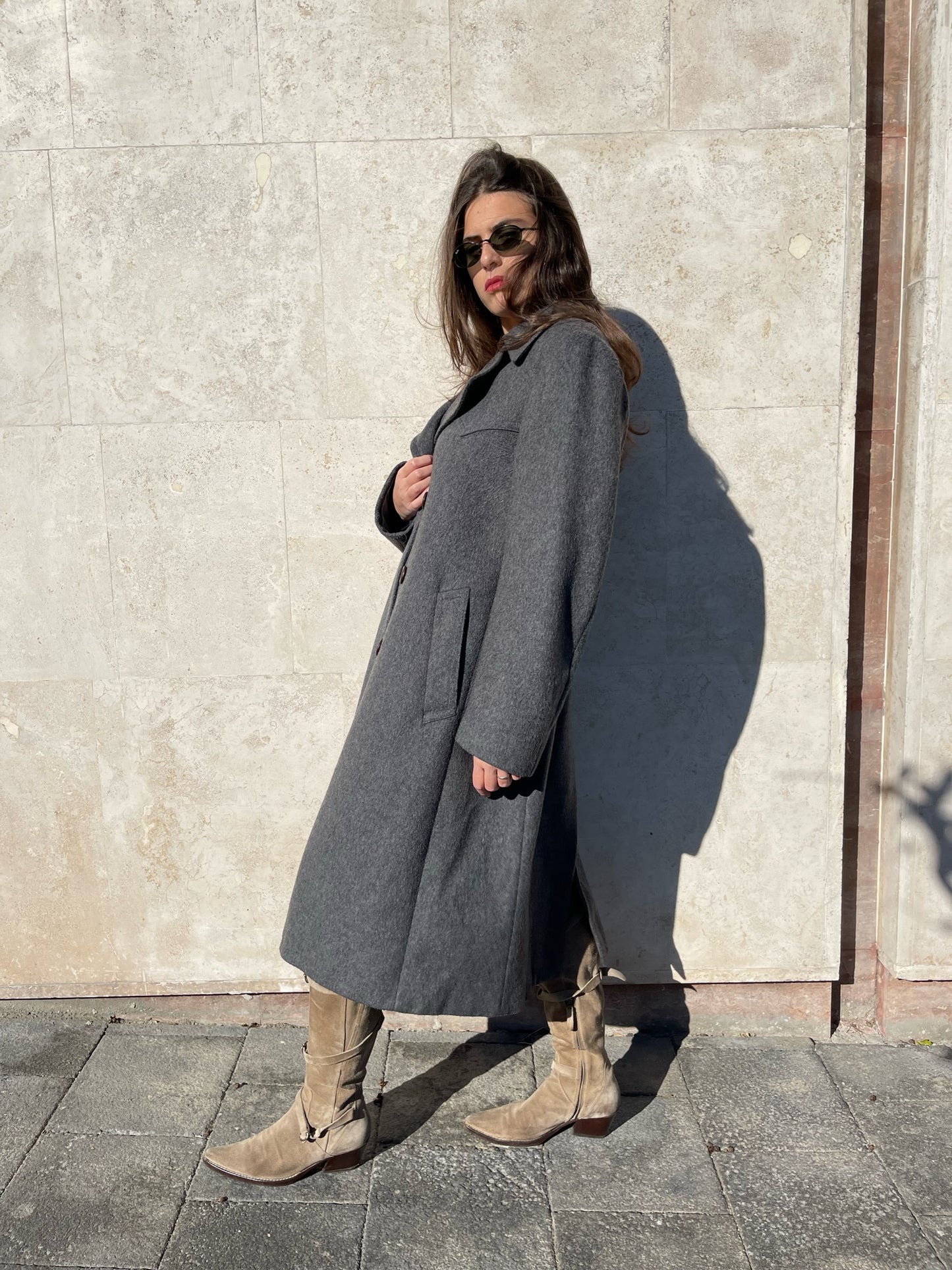 CAPPOTTO GRIGIO DOPPIOPETTO